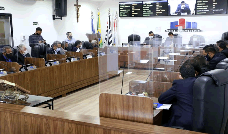 Vereadores votam três projetos na 5ª sessão do ano da Câmara de Sumaré