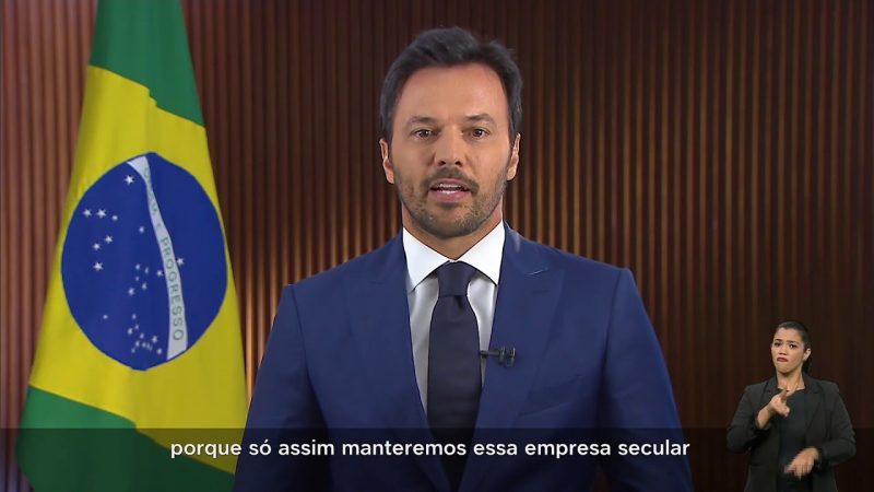 #AoVivo: Pronunciamento do ministro das Comunicações, Fábio Faria