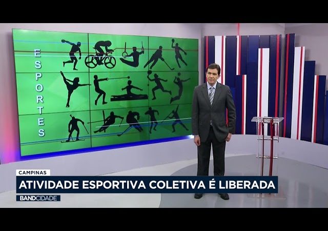 Atividade esportiva coletiva é liberada em Campinas