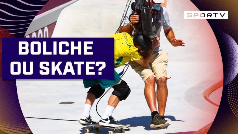 ATLETA AUSTRALIANO DERRUBA UM CÂMERA NO SKATE PARK | #shorts | SportTV