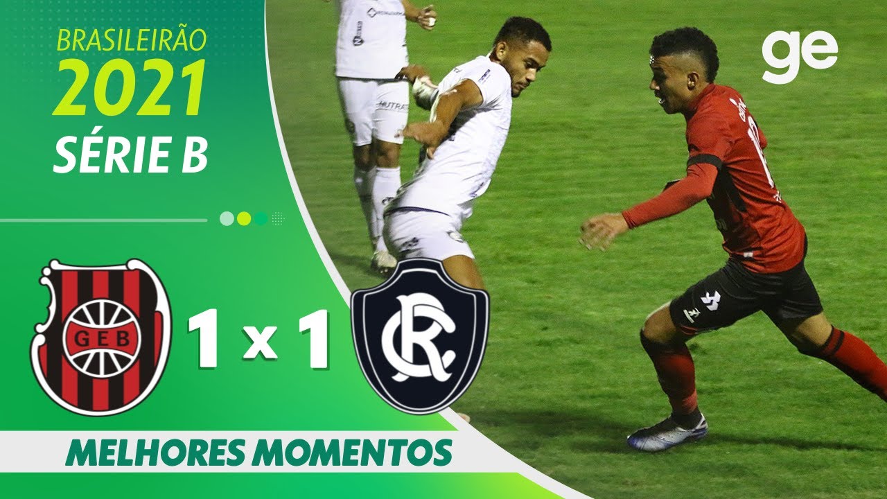BRASIL DE PELOTAS  1 X 1 REMO l MELHORES MOMENTOS l 21ª RODADA BRASILEIRÃO SÉRIE B 2021 l ge.globo