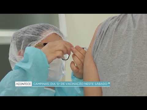 Campinas: Dia “D” de vacinação neste sábado