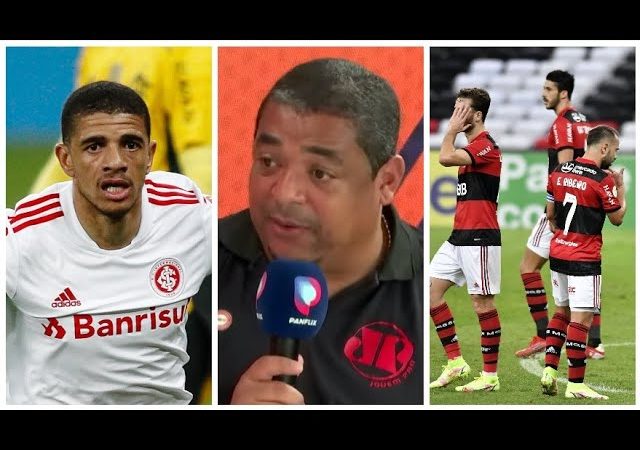 “Cara, tem GOLEADAS que…” OLHA o que Vampeta falou após Flamengo 0 x 4 Inter!