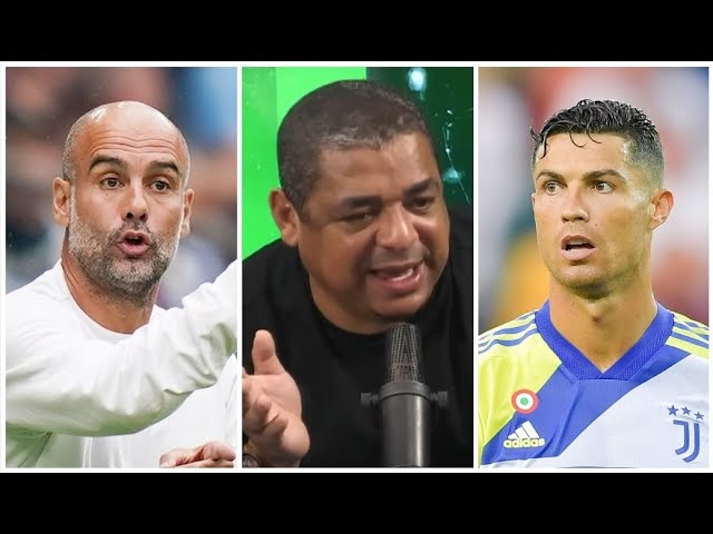 “Cristiano Ronaldo no Manchester City? Pra mim, ele…” VEJA o que Vampeta falou em DEBATE!