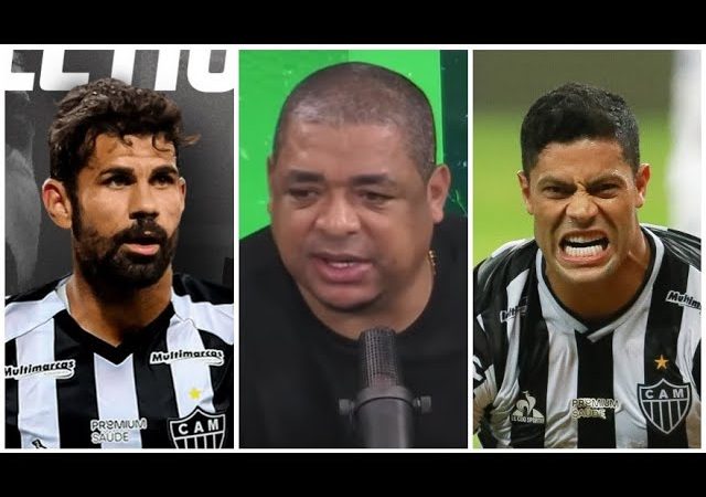 “Diego Costa e Hulk no Galo? Cara, o Atlético-MG…” OLHA o que Vampeta falou!