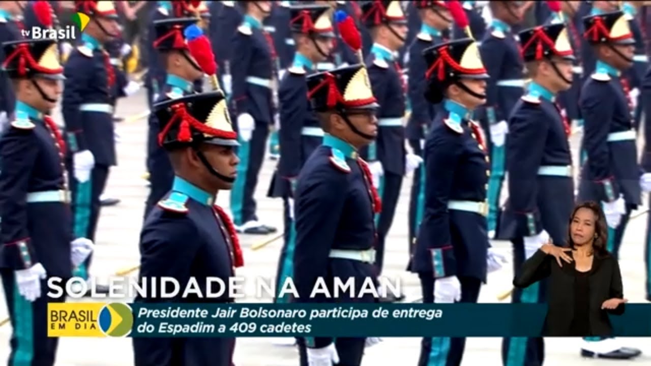 Entrega do Espadim