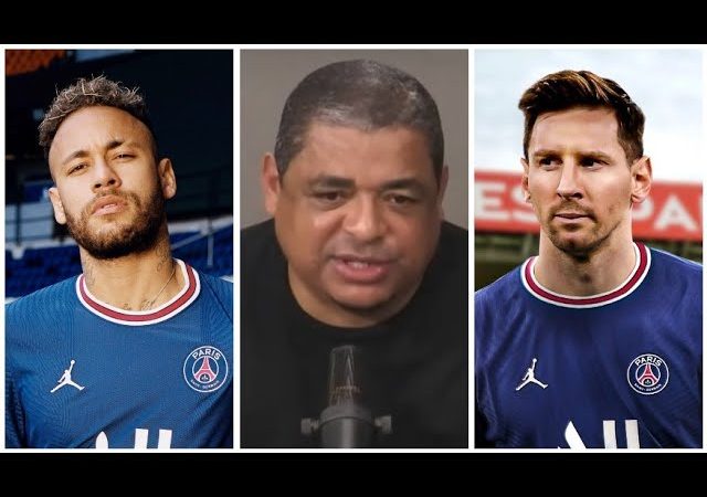 “Gente, se o MESSI for pro PSG jogar com o NEYMAR…” OLHA o que Vampeta falou!