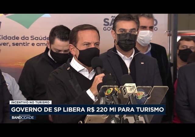 Governo de SP libera R$ 220 milhões para turismo
