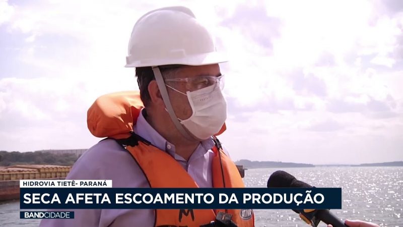 Hidrovia Tietê – Paraná: seca afeta escoamento da produção