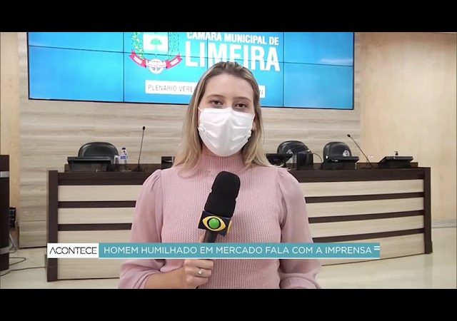 Homem humilhado em mercado de Limeira fala com a imprensa