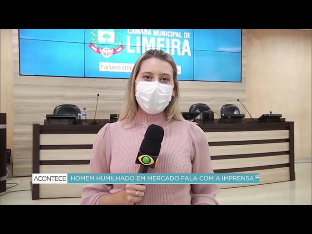 Homem humilhado em mercado de Limeira fala com a imprensa