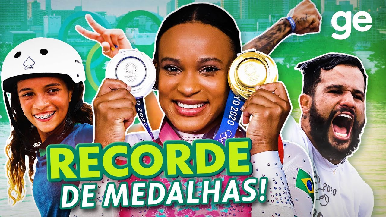 MELHORES MOMENTOS DO BRASIL NAS OLIMPÍADAS DE TÓQUIO 🥇🥈🥉 | ge.globo