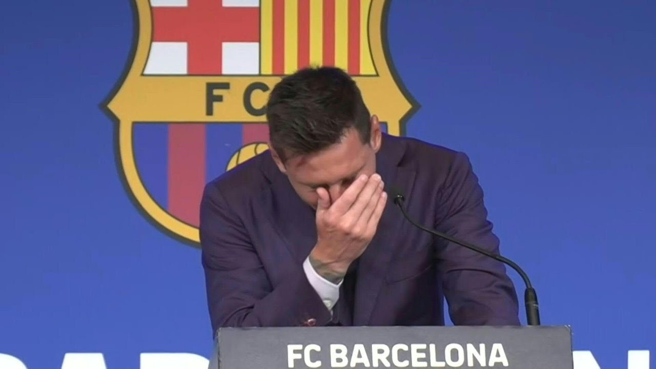 Messi em lágrimas | AFP