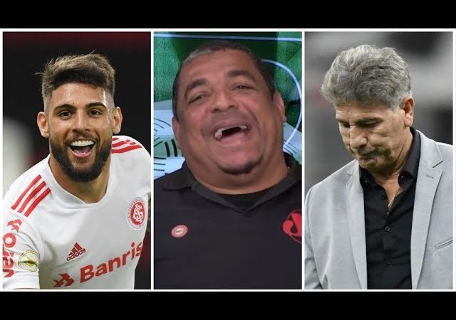 “NOSSA! O Inter MASSACROU o Flamengo!” OLHA como Vampeta REAGIU ao 4 a 0!