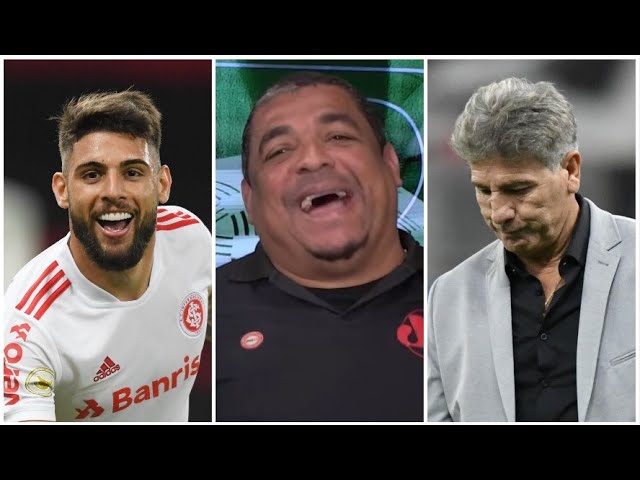 “NOSSA! O Inter MASSACROU o Flamengo!” OLHA como Vampeta REAGIU ao 4 a 0!