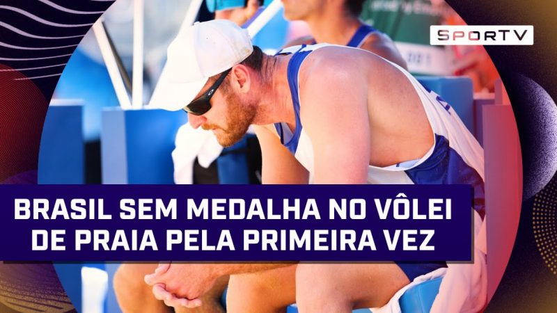 “O MUNDO ESTÁ INVESTINDO NO VÔLEI DE PRAIA E NÓS ESTAMOS PARADOS” – Alison após eliminação | SPORTV
