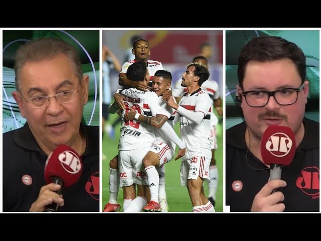 “O São Paulo GANHOU MORAL pra DECISÃO contra o Palmeiras!” Veja DEBATE após 2 a 1 no Grêmio!