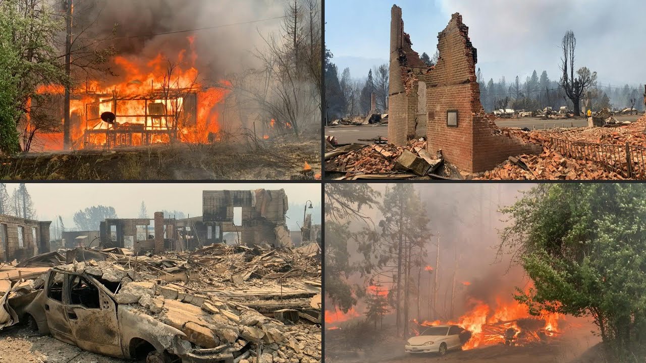O terceiro maior incêndio da história da Califórnia | AFP