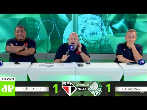 “O VERDÃO BUSCOU O EMPATE!” OLHA as REAÇÕES de Vampeta, Nilson e Flavio a São Paulo 1 x 1 Palmeiras!