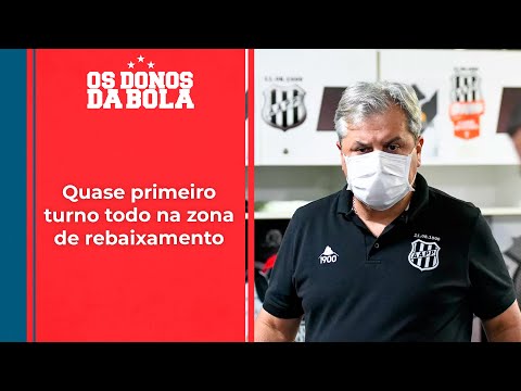 Os Donos da Bola: Ponte passa 12 das 19 rodadas do 1º turno, na zona de rebaixamento