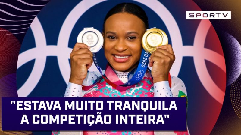 REBECA FALA DA ESCOLHA POR “BAILE DE FAVELA” E COMENTA DESISTÊNCIA DE SIMONE BILES | OHAYO SPORTV