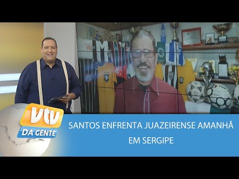 Santos enfrenta Juazeirense amanhã em Sergipe
