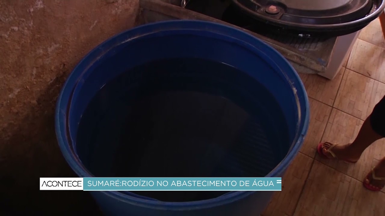 Sumaré vai ter rodízio no abastecimento de água em cinco regiões para obras