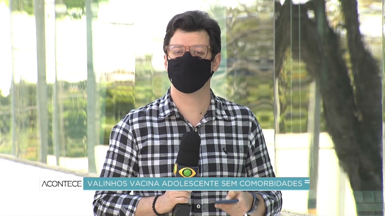 Valinhos vacina adolescentes sem comorbidades