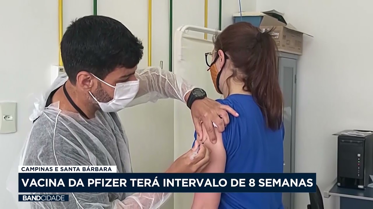 Campinas e Santa Bárbara: vacina da Pfizer terá intervalo de 8 semanas