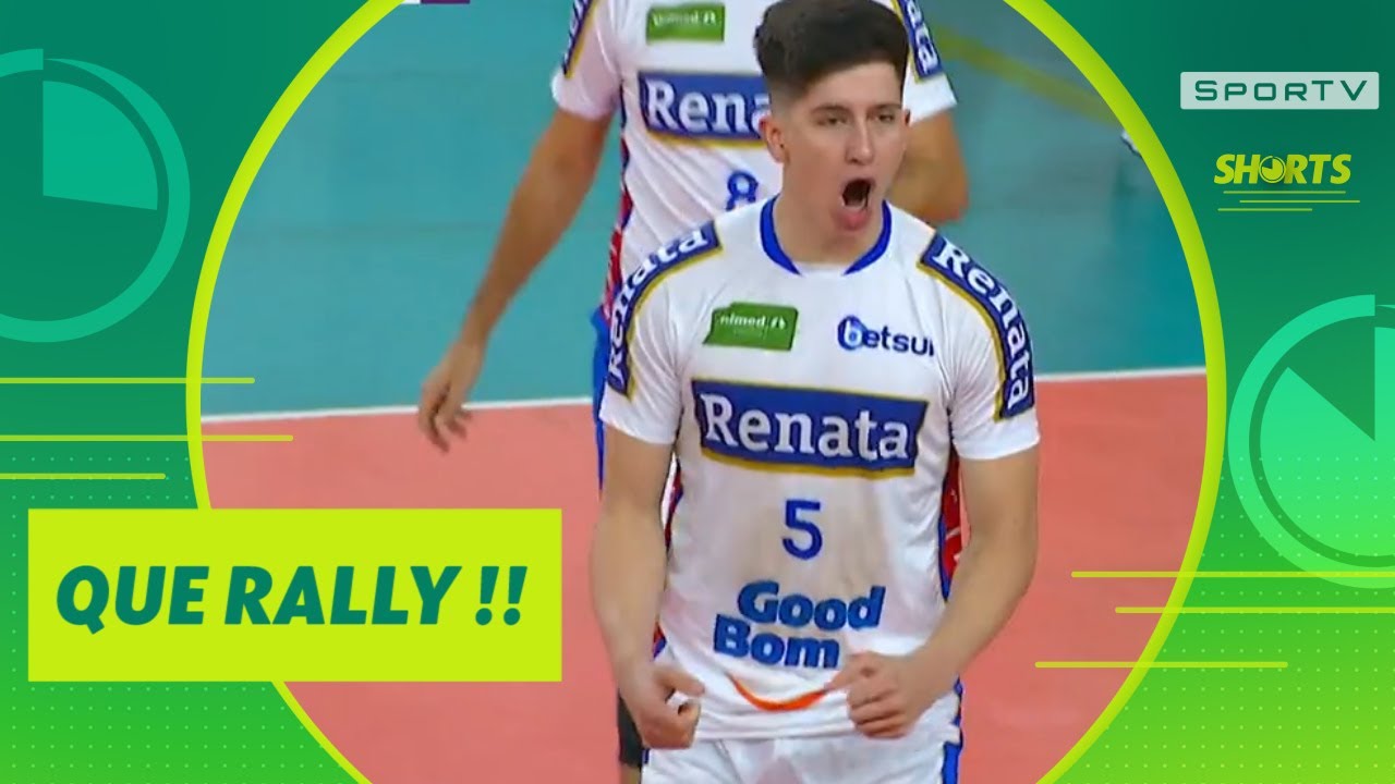 CAMPINAS VENCE IACANGA APÓS 32 SEGUNDOS DE  RALLY | #SHORTS | SPORTV