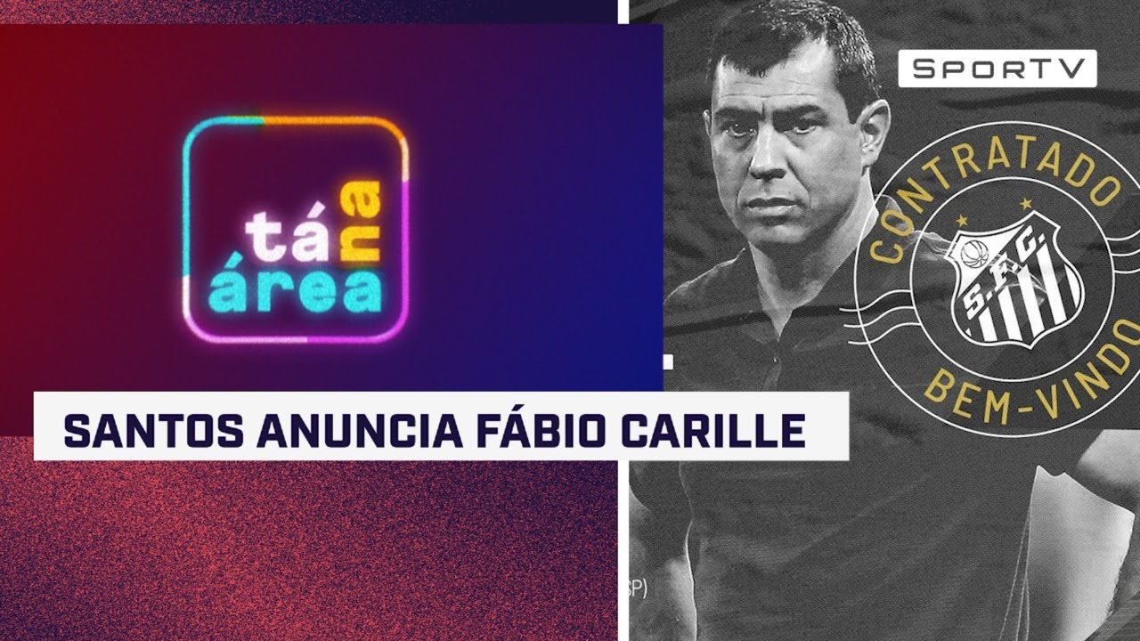 Carille estreia no jogo contra o Bahia | Tá Na Área | SPORTV
