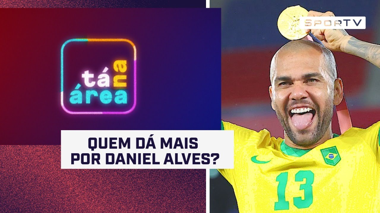 DANIEL ALVES VAI A LEILÃO NO TNA l TÁ NA ÁREA l SPORTV