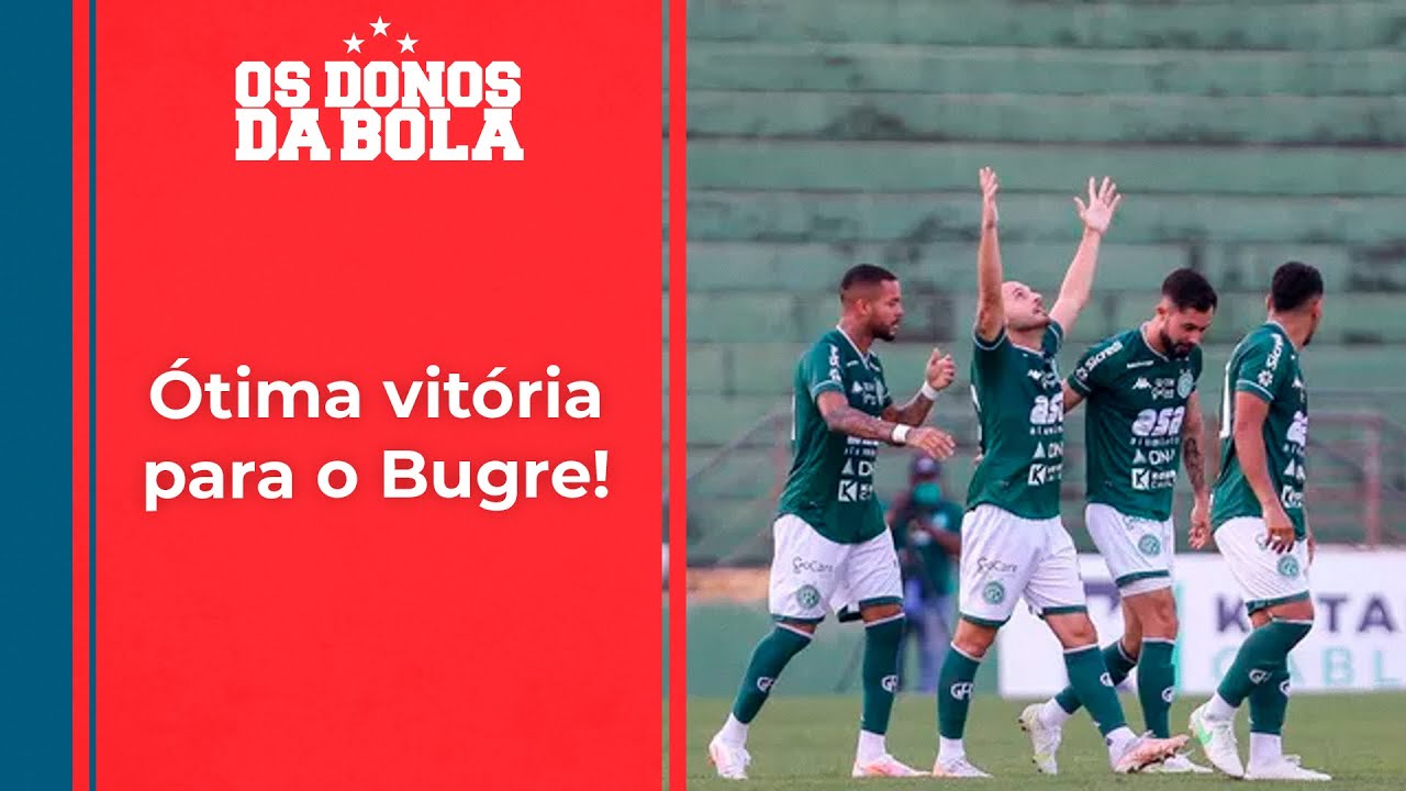 Os Donos da Bola: Com gol de Régis, Guarani vence o CSA em casa
