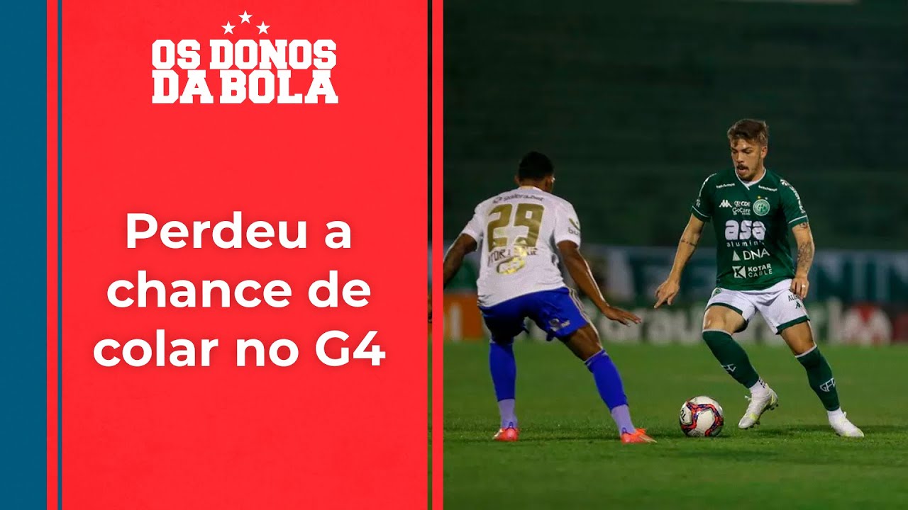 Os Donos da Bola: Guarani empata em 1 a 1 com o Cruzeiro no Brinco de Ouro