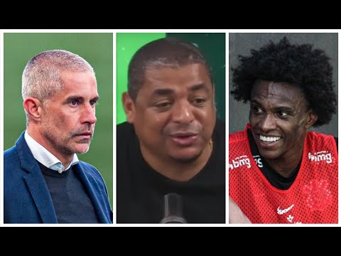 “Se eu fosse o Sylvinho, CHAMARIA o Willian e FALARIA pra ele…” Vampeta ABRE O JOGO!