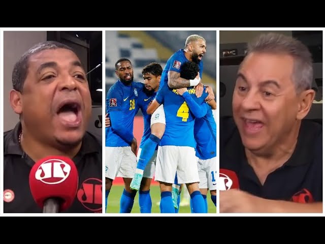 TRETA! Vampeta SE IRRITA e BATE BOCA com Flavio Prado sobre a Seleção Brasileira!