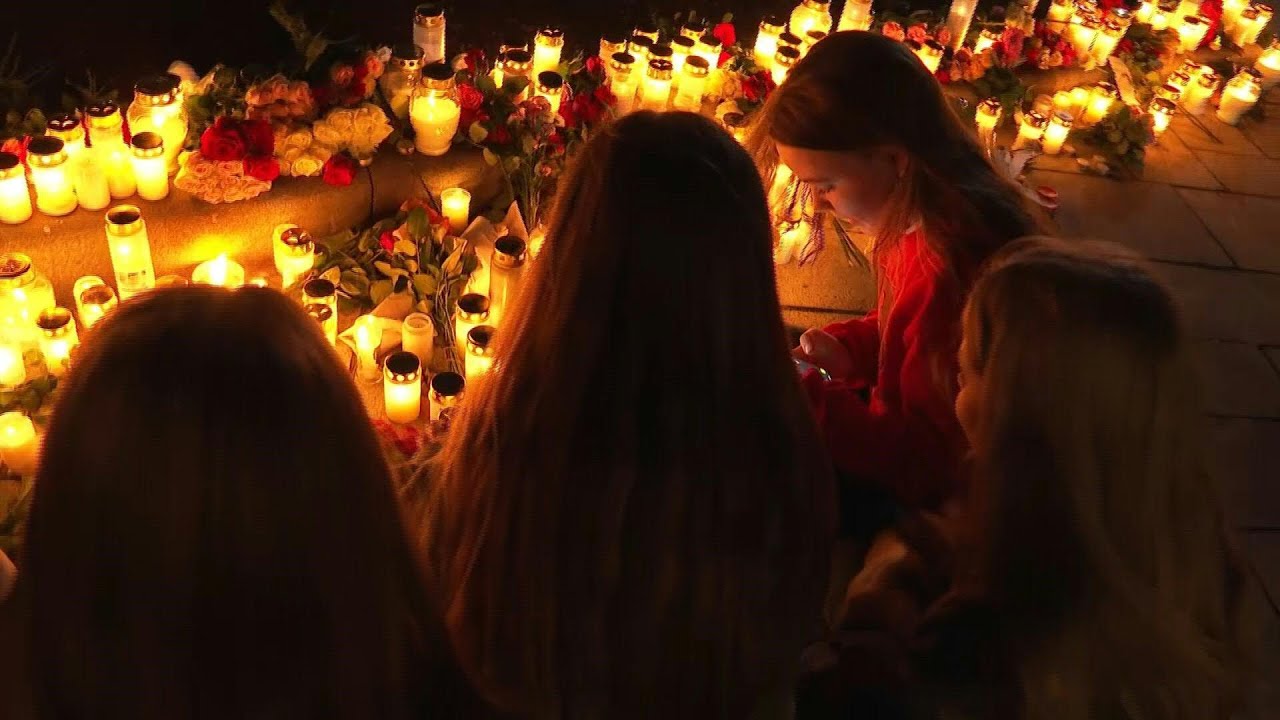 Homenagem às vítimas em Kongsberg | AFP