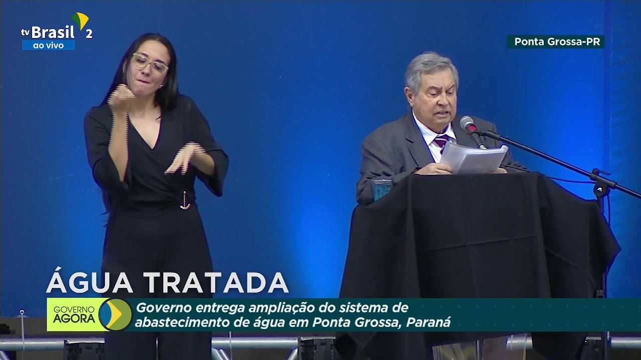 #AoVivo: Anúncios do Governo Federal para o estado do Paraná
