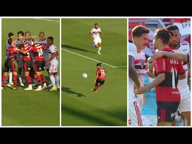 MEU DEUS! Michael DOMINA DE LETRA, e jogadores do São Paulo ficam PU*** em SPFC x Flamengo!