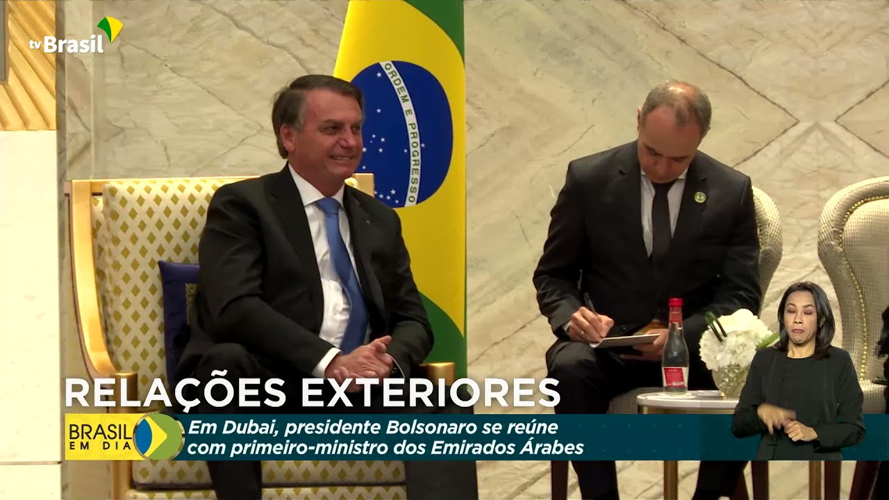 Presidente Jair Bolsonaro participa de fórum de investimentos em Dubai