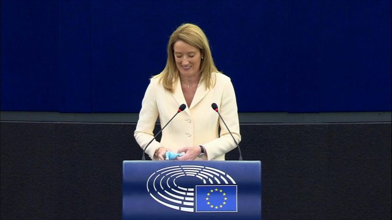 Metsola é eleita presidente do Parlamento Europeu | AFP
