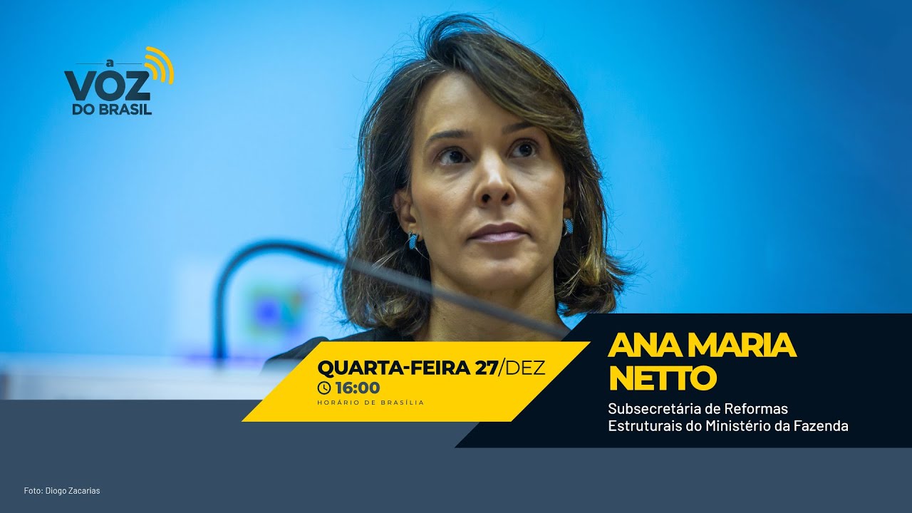 🔴 ANA MARIA NETTO | A VOZ DO BRASIL