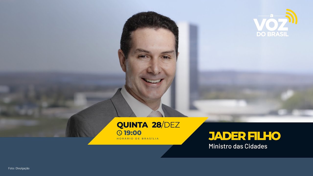 🔴 JADER FILHO | A VOZ DO BRASIL