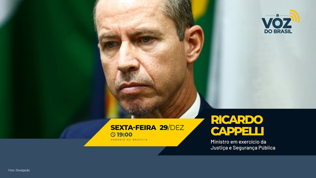 🔴 RICARDO CAPELLI | A VOZ DO BRASIL