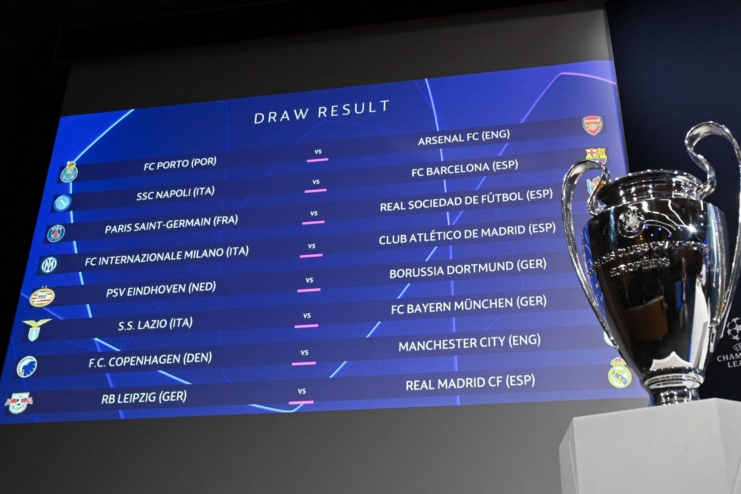Barcelona pega Napoli e Manchester City enfrenta Copenhague pelas eliminatórias da Liga dos Campeões – 18/12/2023 – Esporte