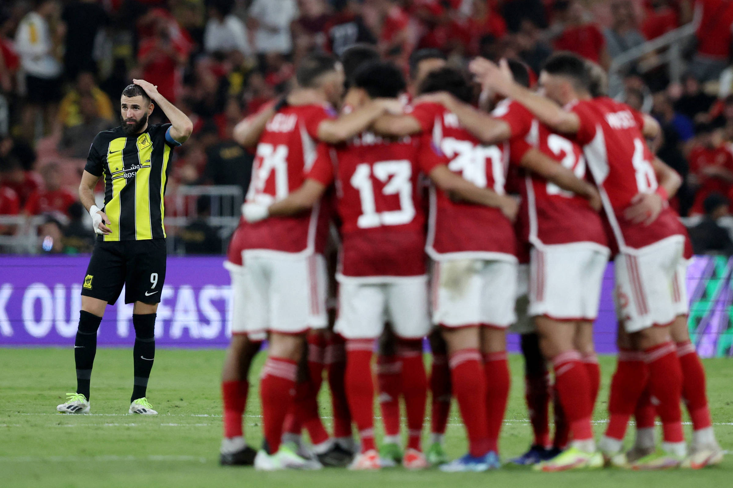 Egípcio Al Ahly bate Al-Ittihad de Benzema por 3 a 1 e pega o Fluminense no Mundial – 15/12/2023 – Esporte