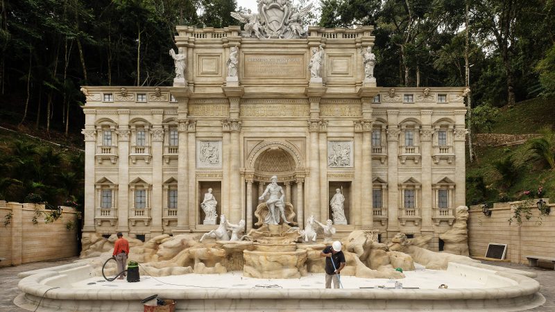 Réplica da Fontana di Trevi já atraiu 300 mil turistas – 06/12/2023 – Mônica Bergamo