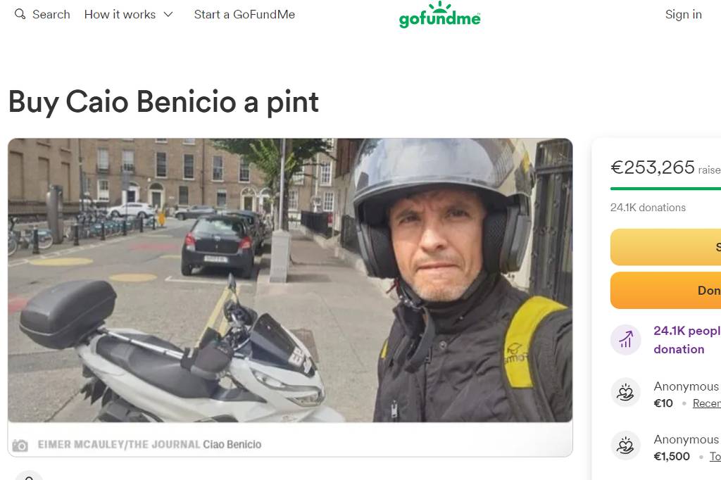 Vaquinha arrecada 40 mil cervejas para herói brasileiro na Irlanda – 24/11/2023 – Cozinha Bruta