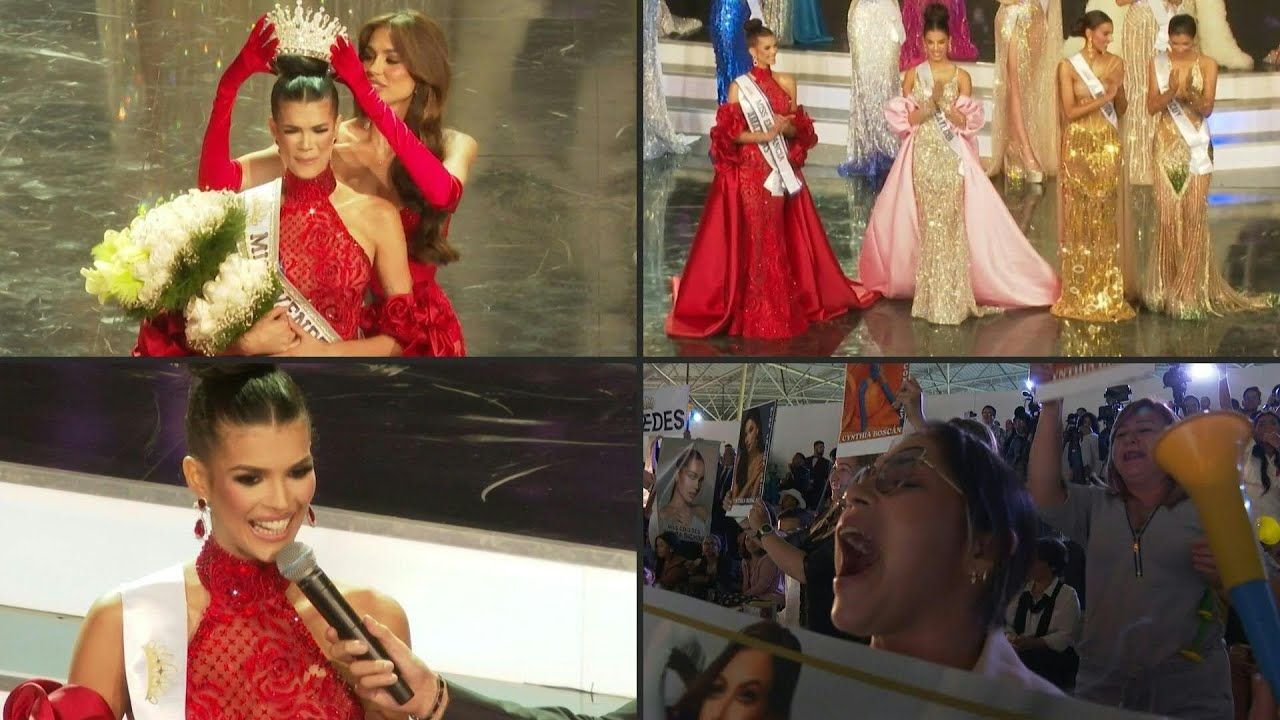 A primeira mãe coroada Miss Venezuela | AFP