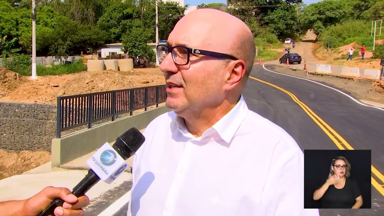 CÂMARA NOTÍCIA – ENTREGA PONTE FERDINANDO TURQUETTI 18-12-2023